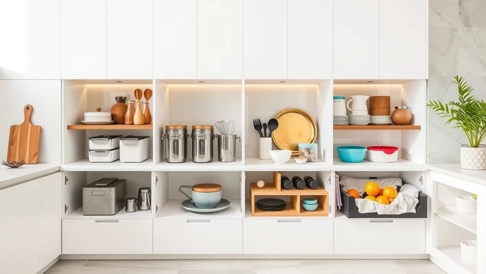 Köksbänk med förvaring för ett bättre kök