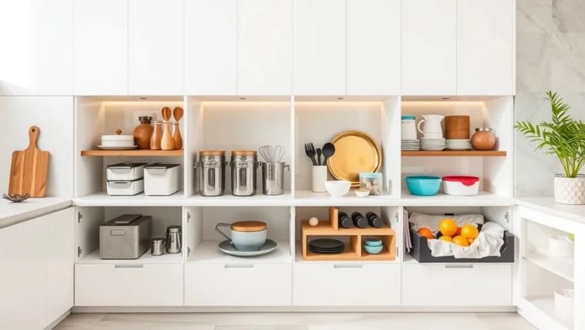 Köksbänk med förvaring för ett bättre kök