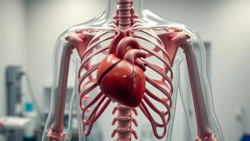 Var sitter hjärtat i kroppen